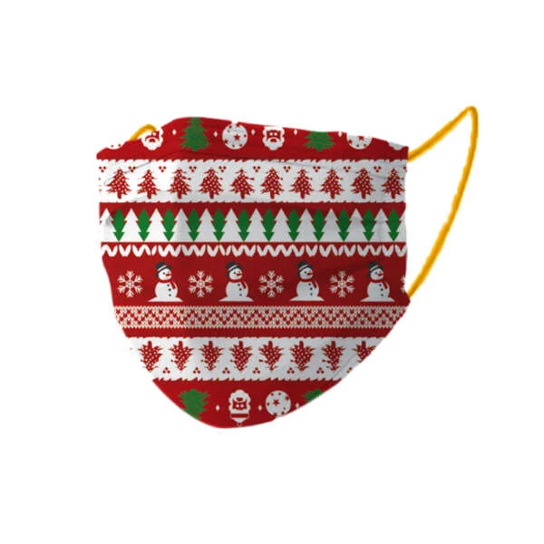 🛡️1片口罩,全店任選🛡️聖誕口罩🎅【聖誕-中童】HKMB 3層高效中童口罩（1片獨立包裝)