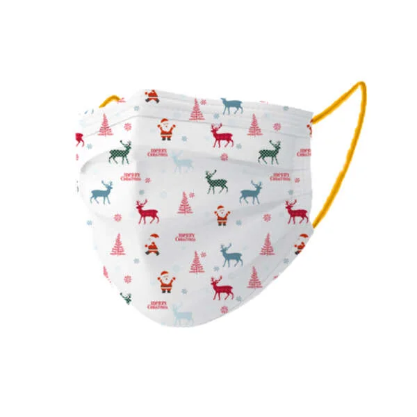 🛡️1片口罩,全店任選🛡️聖誕口罩🎅【聖誕-中童】HKMB 3層高效中童口罩（1片獨立包裝)