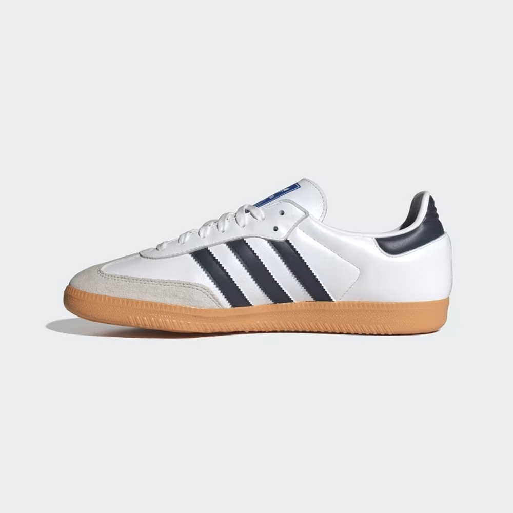 Adidas Samba OG 白藍 焦糖底 德訓鞋 IF3814
