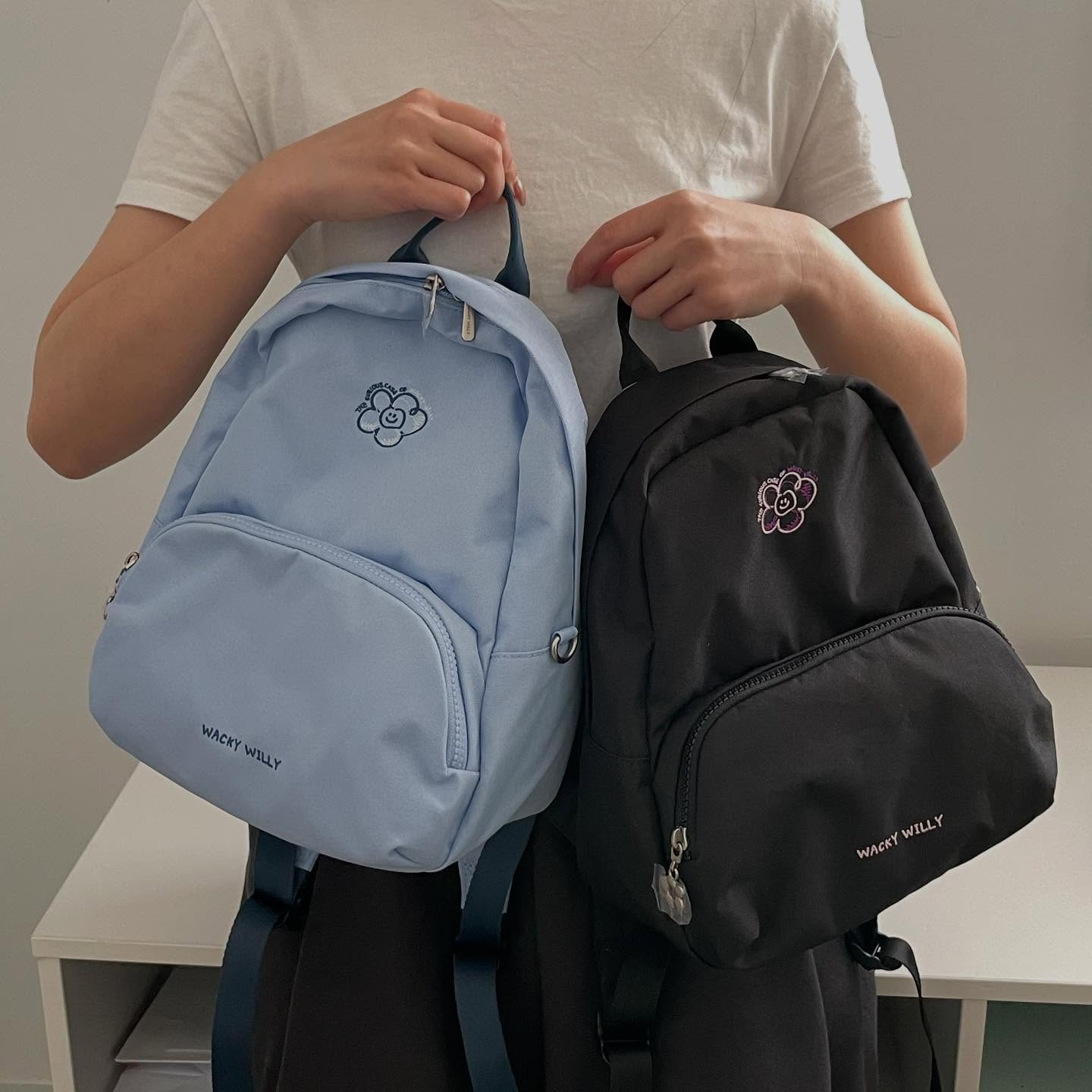 バックパック・リュック WACKY WILLY Wackywilly daily backpack MUSINSA | WACKY WILLY Lily Daily Mini Backpack Black