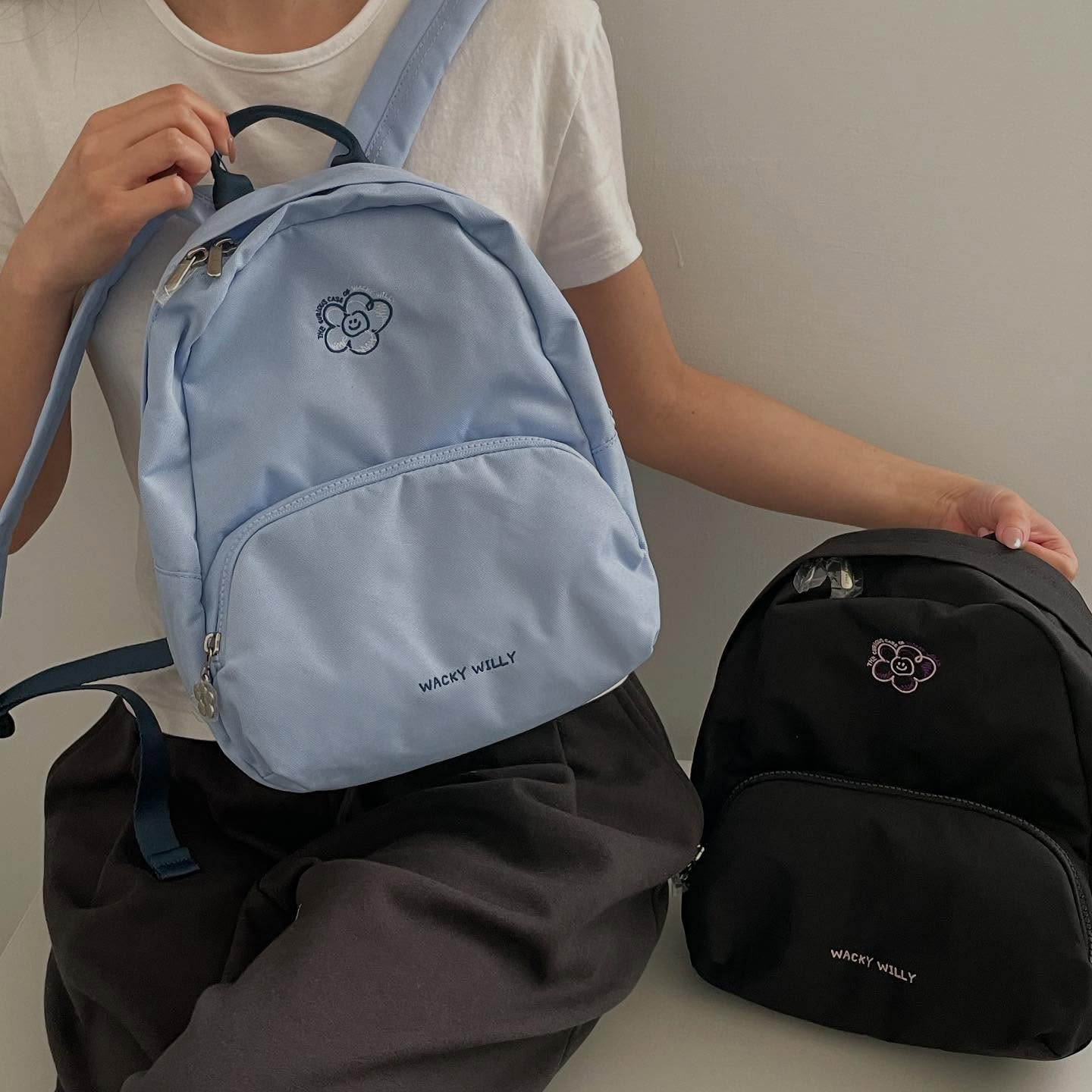 韓國 Wacky Willy Lily Daily Mini Backpack (3 Colours)