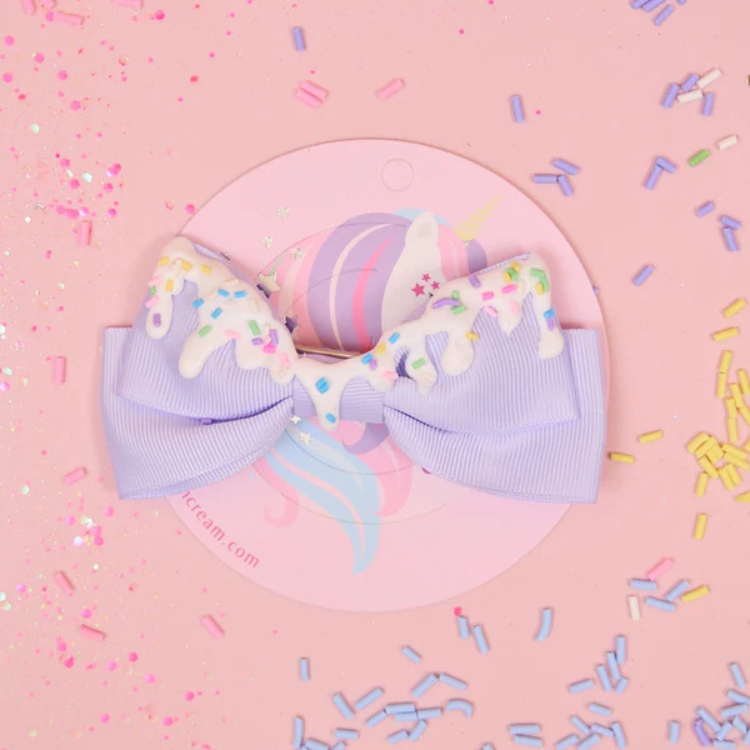 甜蜜糖霜 Bow 紫