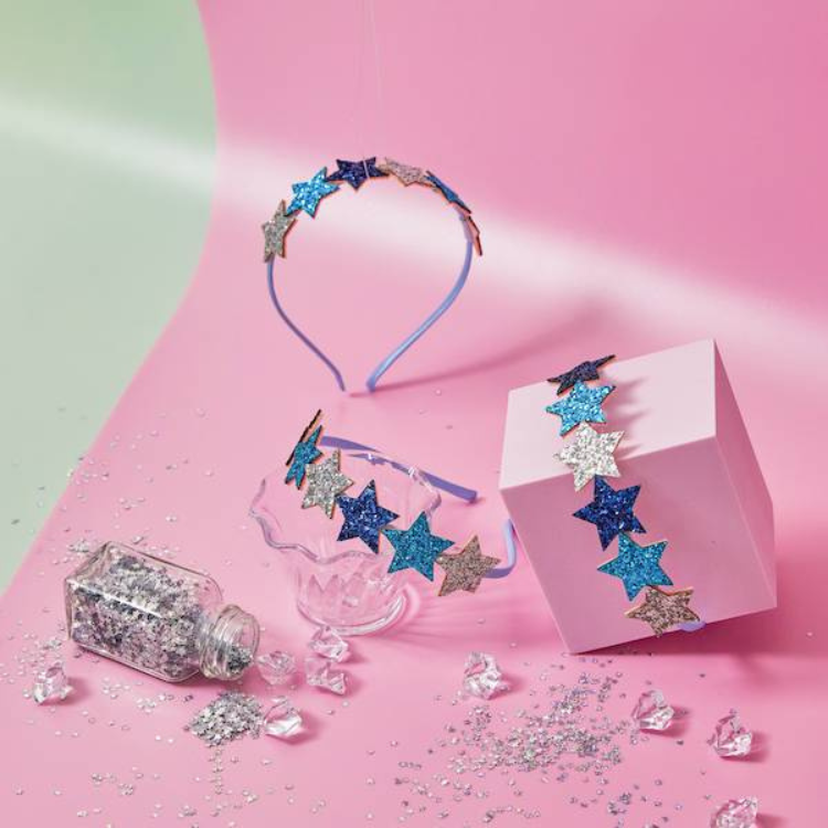 星光閃閃皇冠 藍金