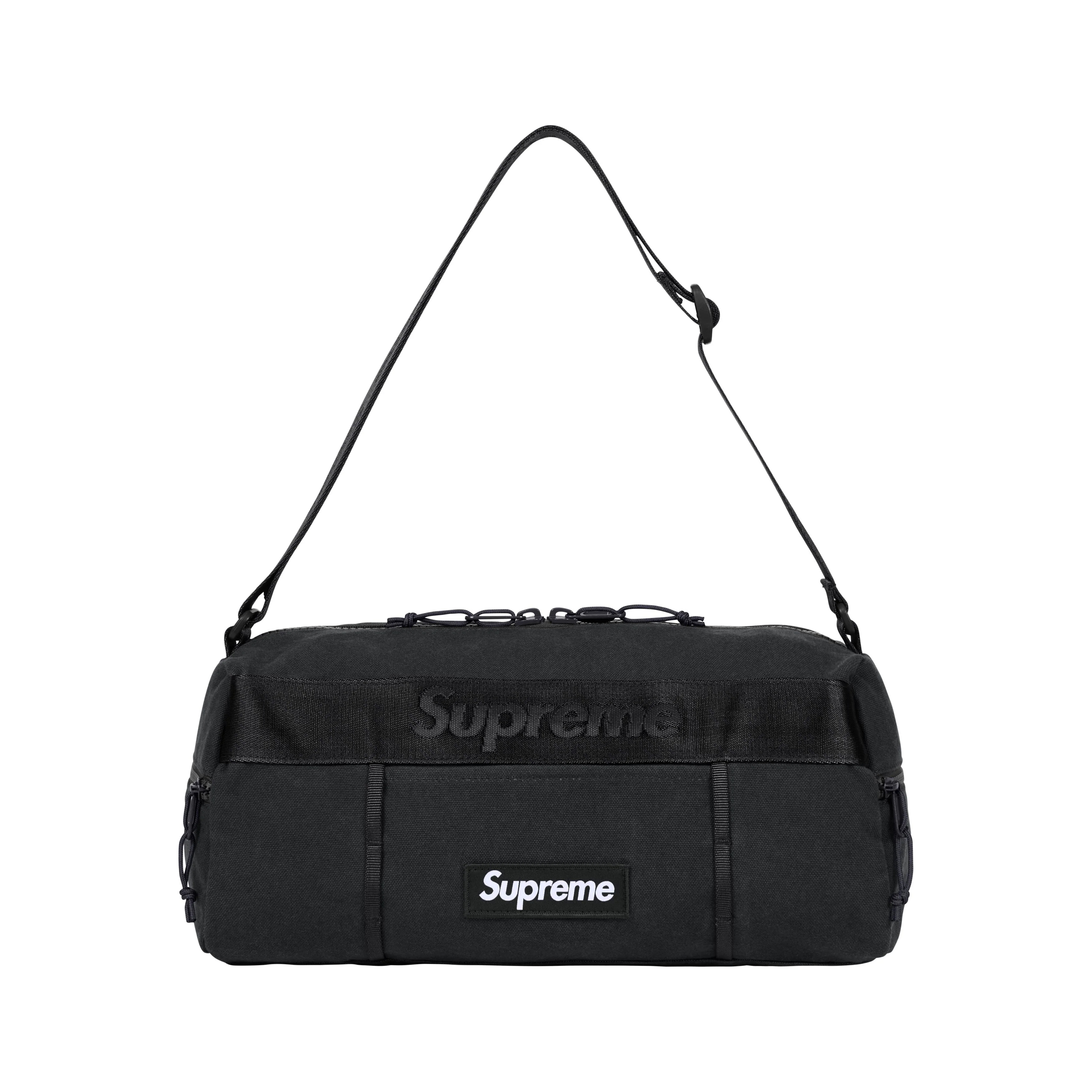 -(C10)-SUPREME UTILITY MINI DUFFLE BAG CORDURA SS25 防水 抗撕裂 側背包 肩背包 黑/綠/粉/迷彩-SS25B12