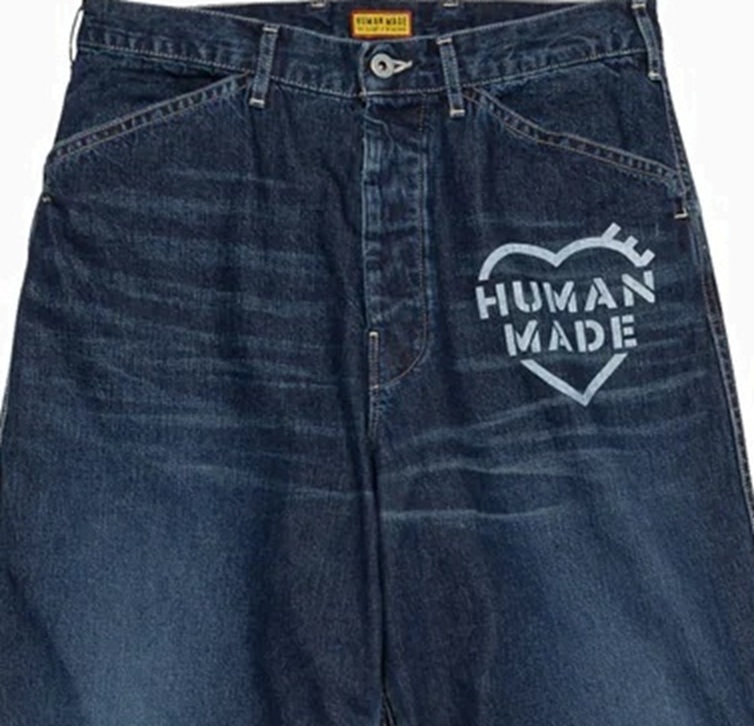 RE-STOCK: HUMAN MADE 2025 INDIGO DENIM SAILOR PANTS - PRE ORDER ITEM (預訂中)