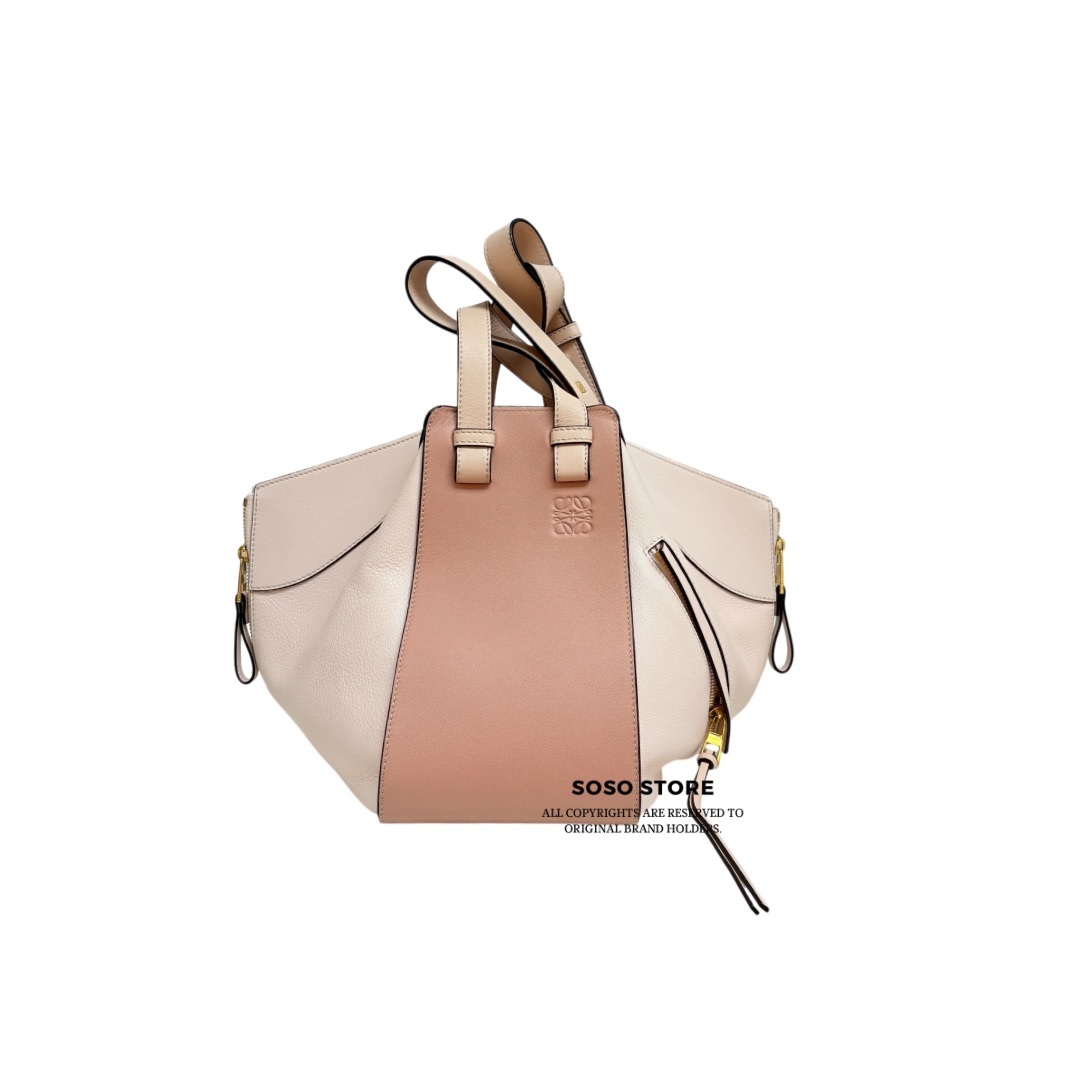 Loewe Hammok Bag - Beige / Ghw