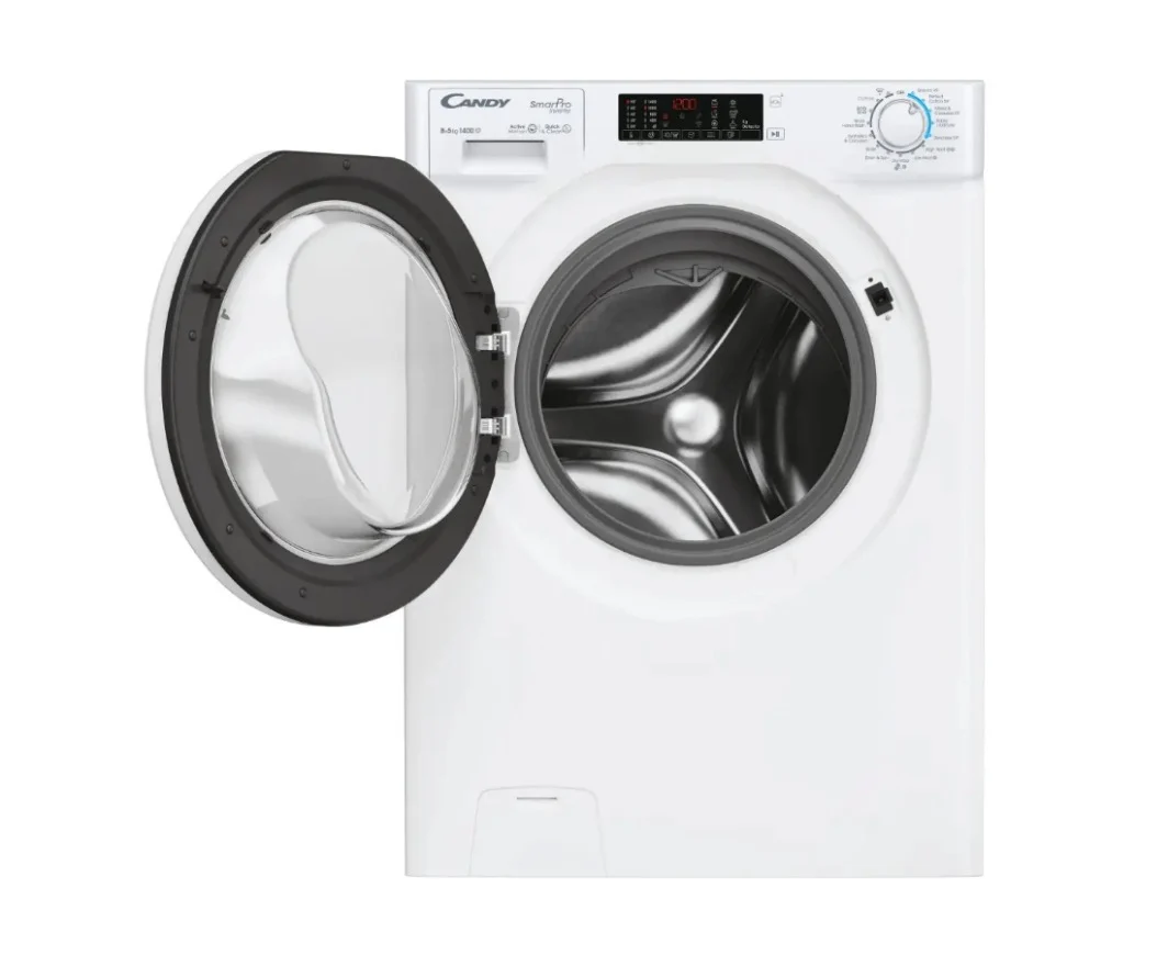 金鼎 Candy   CBUW4854TWM-UK(已飛頂820mm高)‧8/5公斤/1400轉‧智能變頻2合1‧前置式洗衣乾衣機-香港行貨-原廠2年全機保養‧
