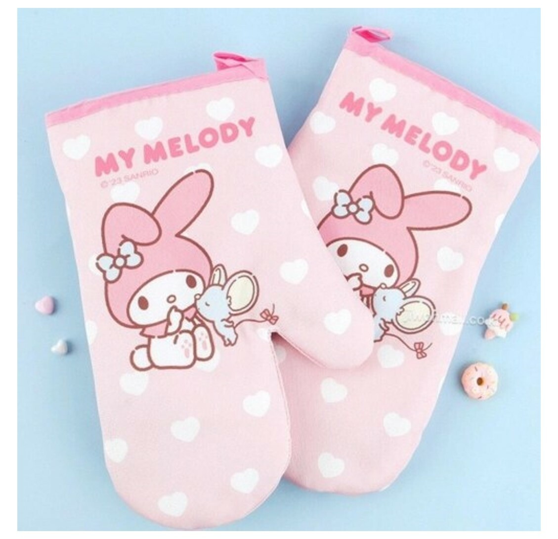 MY MELODY Sanrio |  隔熱手套(一對)
