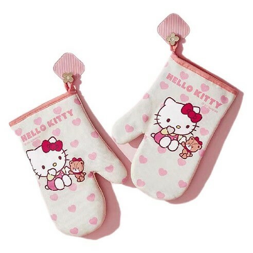 Hello Kitty Sanrio |  隔熱手套(一對)