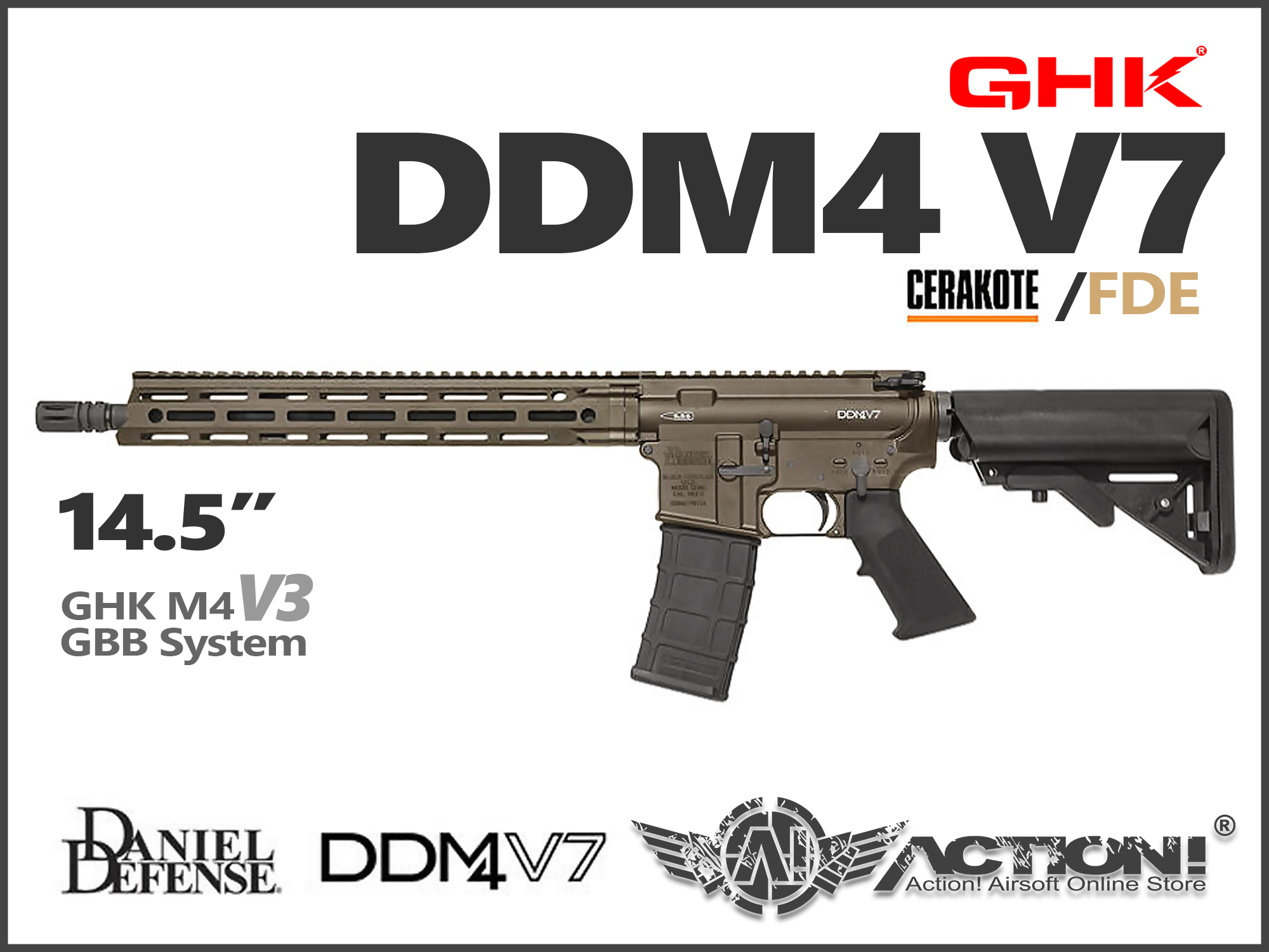 GHK - DD M4 V7 V3 14.5