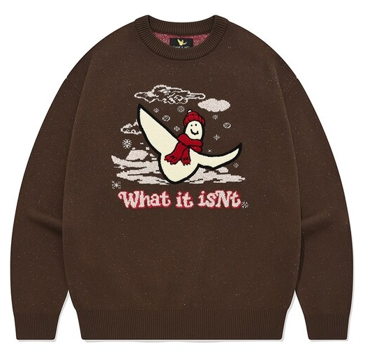 【現貨】小飛人 LL0308110 節日天使針織長袖上衣