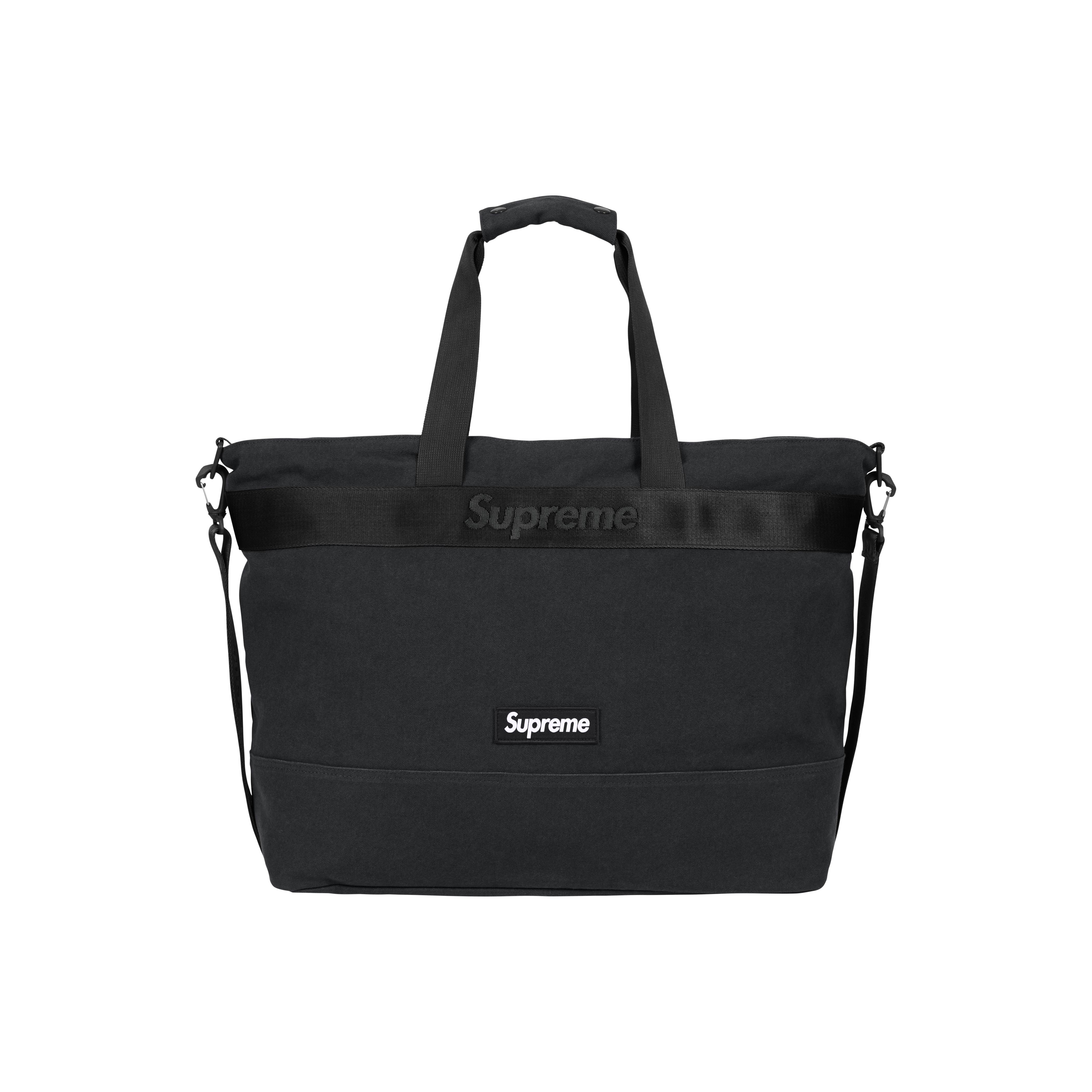 -(C11)-SUPREME TOTE BAG SS25 CORDURA 防水 抗撕裂 托特包 黑/粉/橄欖綠/迷彩-SS25B4