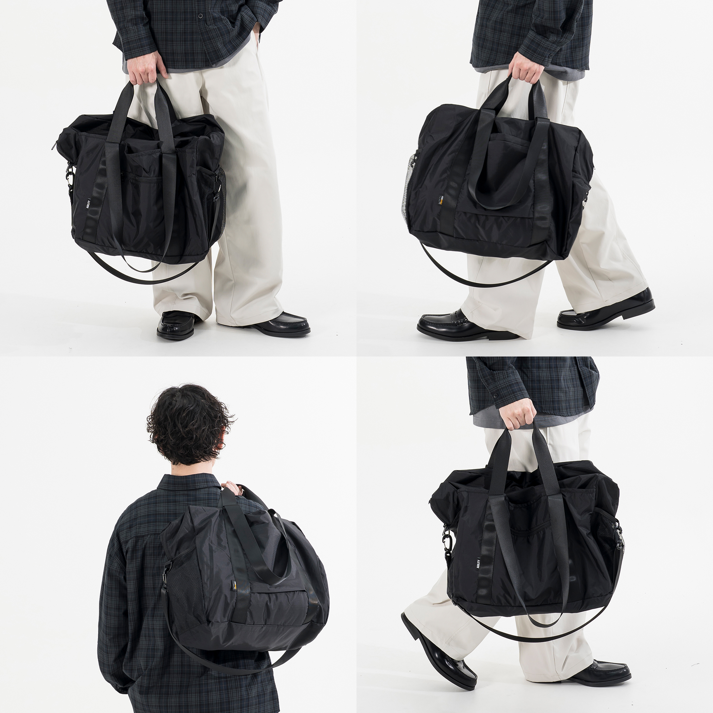 AGILITY Cordura® Foldable Boston Bag 20L 可折疊 中型 波士頓 旅行包 [K98]