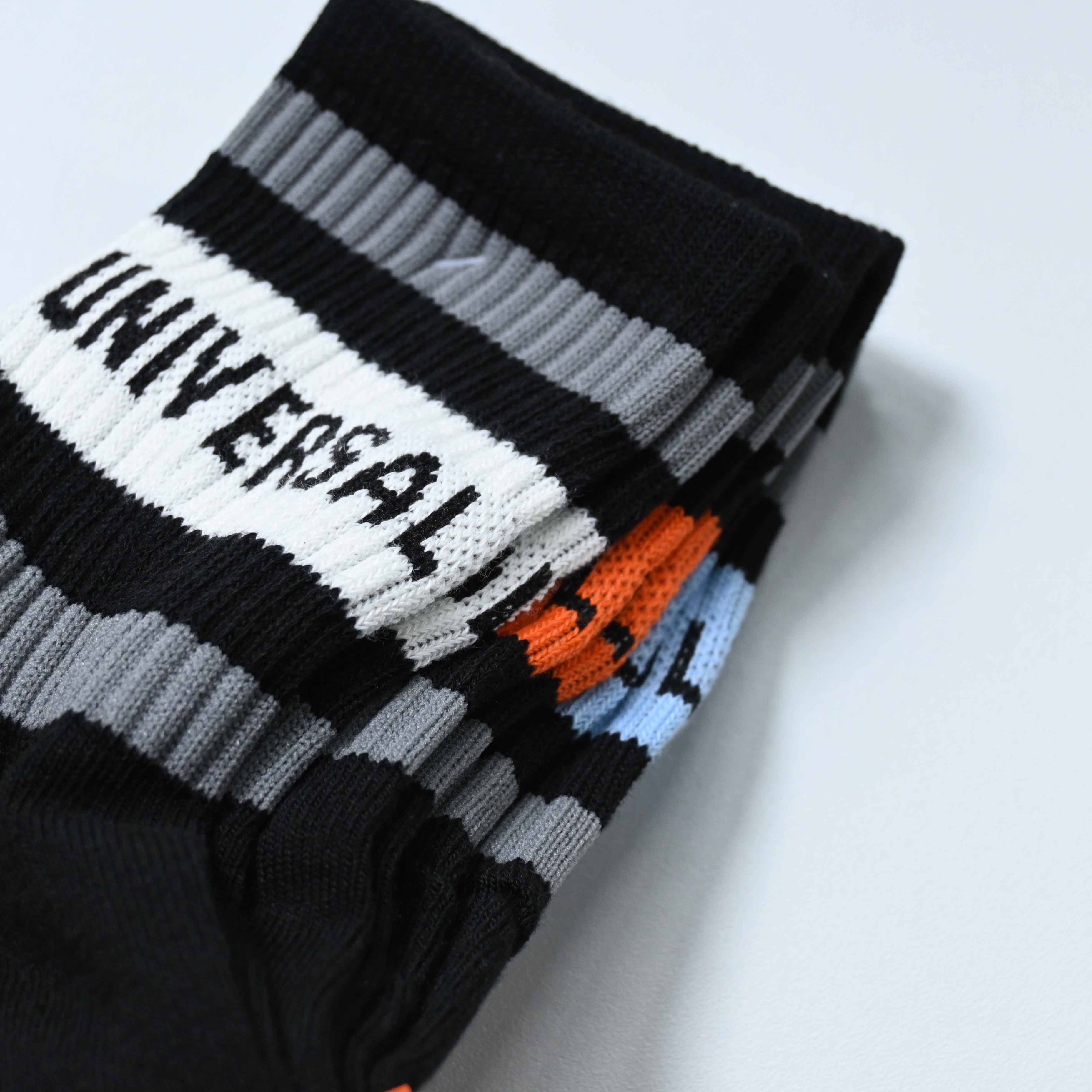 Universal Overall JP Lines 3P Socks