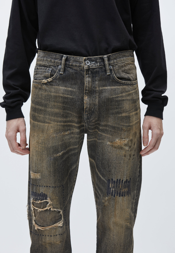 NEIGHBORHOOD SS25 SAVAGE DENIM DP MID PANTS