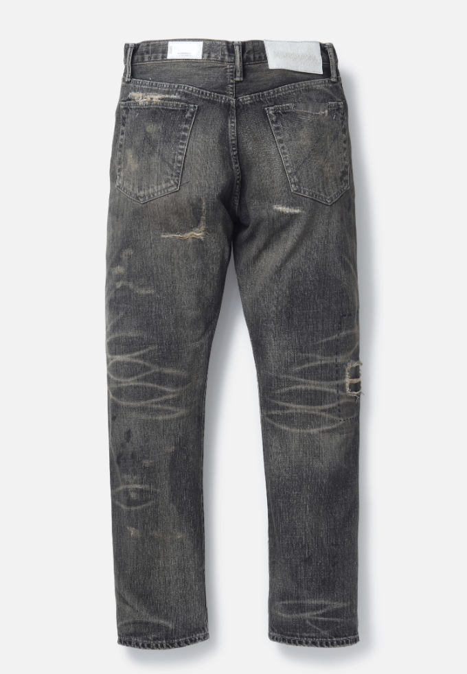 NEIGHBORHOOD SS25 SAVAGE DENIM DP MID PANTS NEIGHBORHOOD SS25 SAVAGE DENIM DP MID PANTS