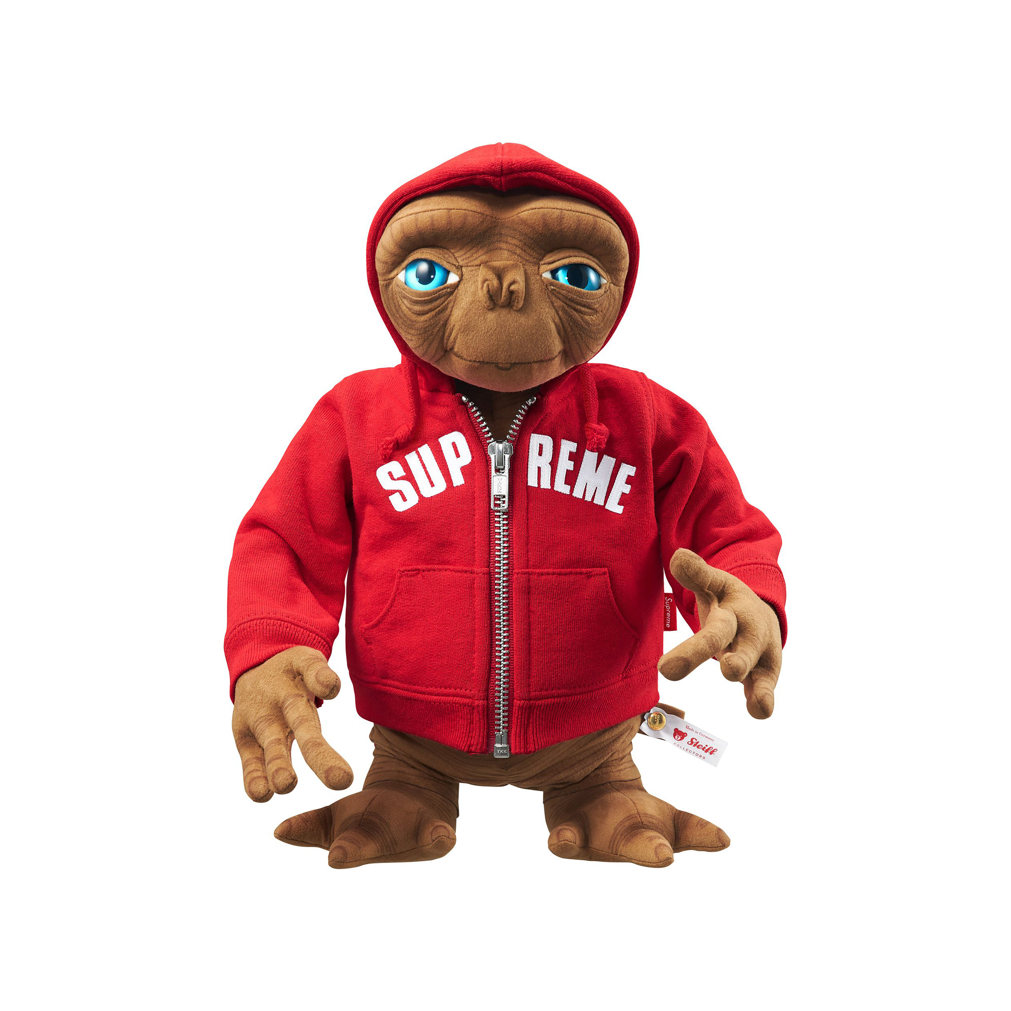 SUPREME / STEIFF ET SS25 外星人公仔 拉鍊外套
