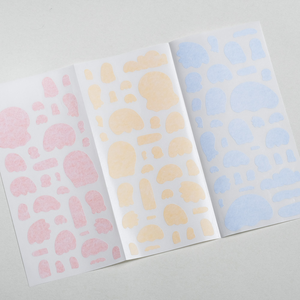 自填式空白不明物體貼紙/彩色版 /一分之一工作室/TAIWAN