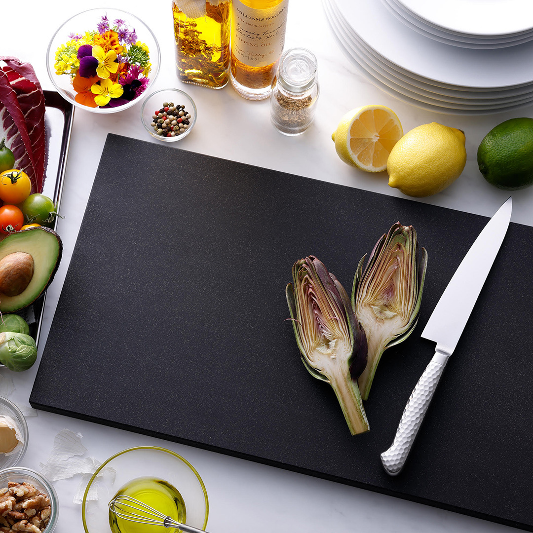 朝日 合成橡膠  營業用黑砧板 20mm