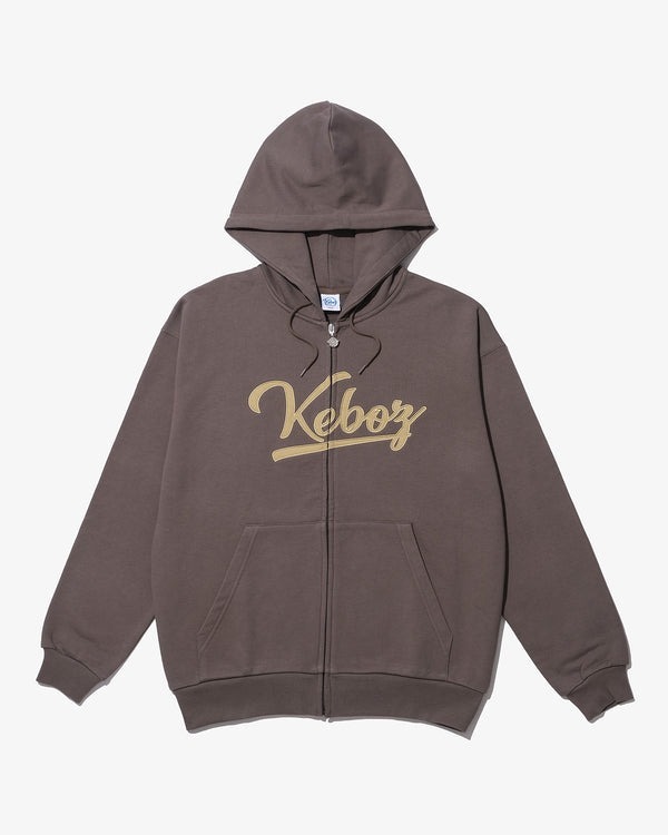 KEBOZ Icon Logo Sweat Full Zip Hoodie