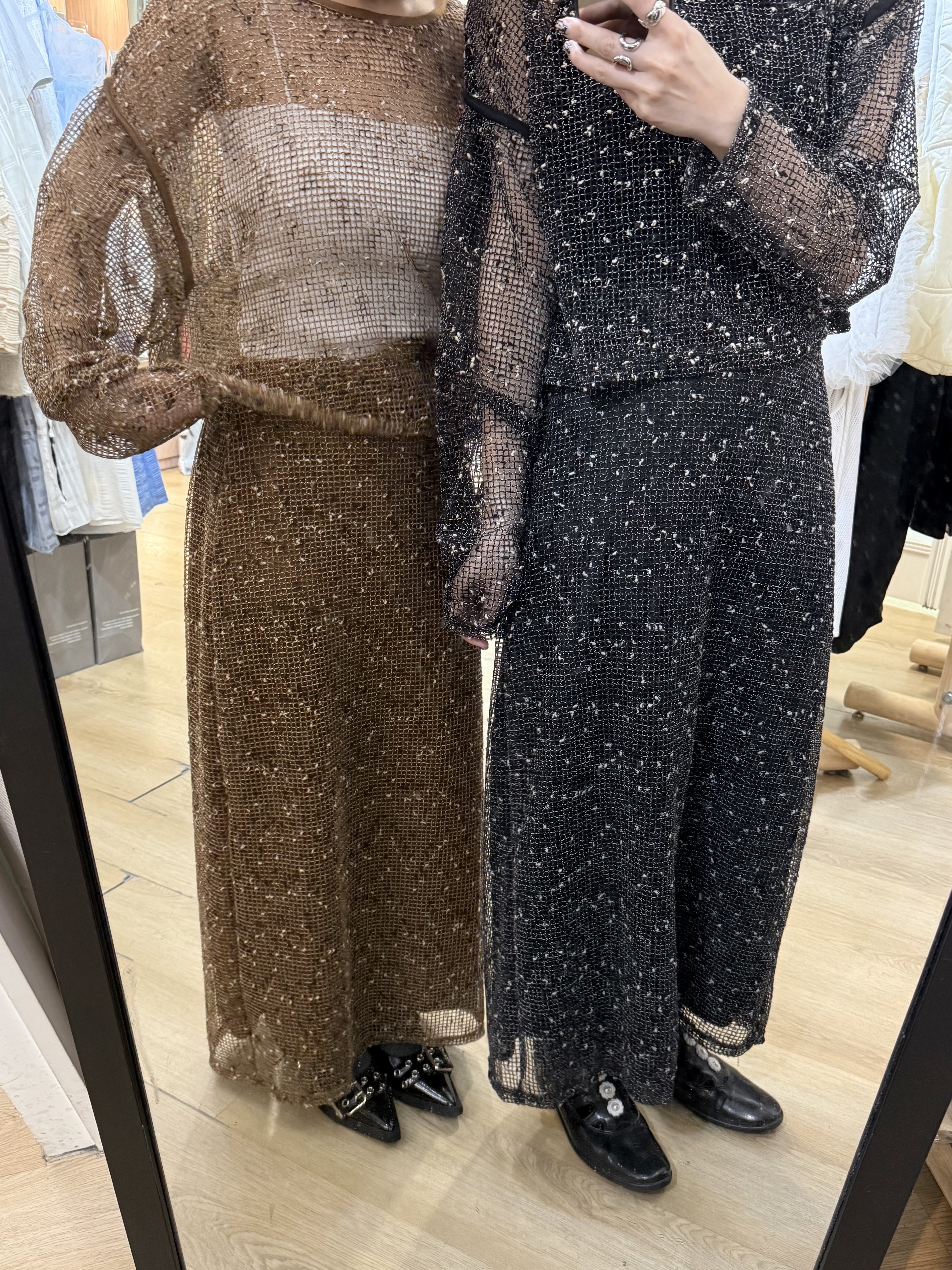 日系混點點網網layer Sk