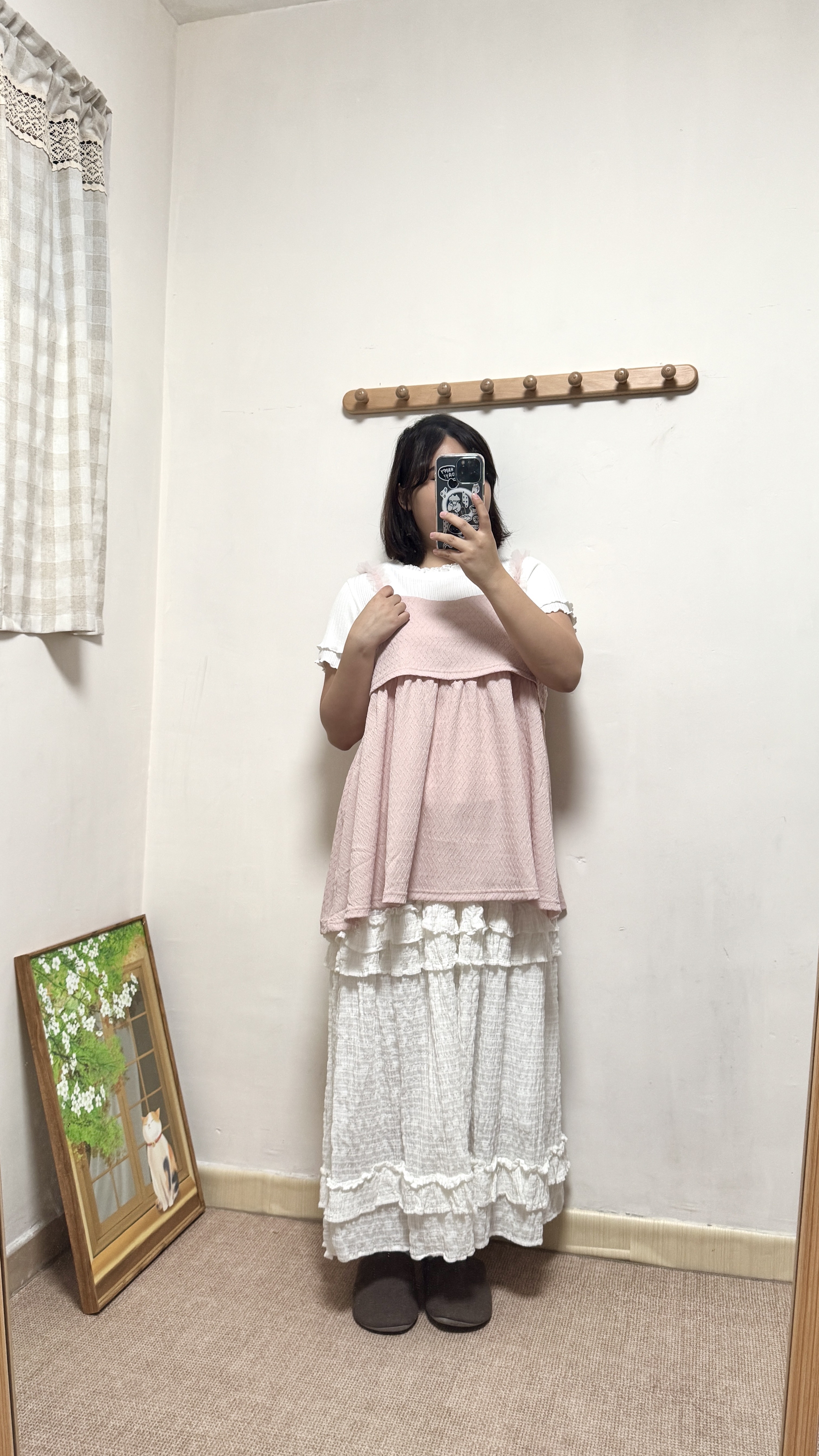 紗紗拼接壓接外搭