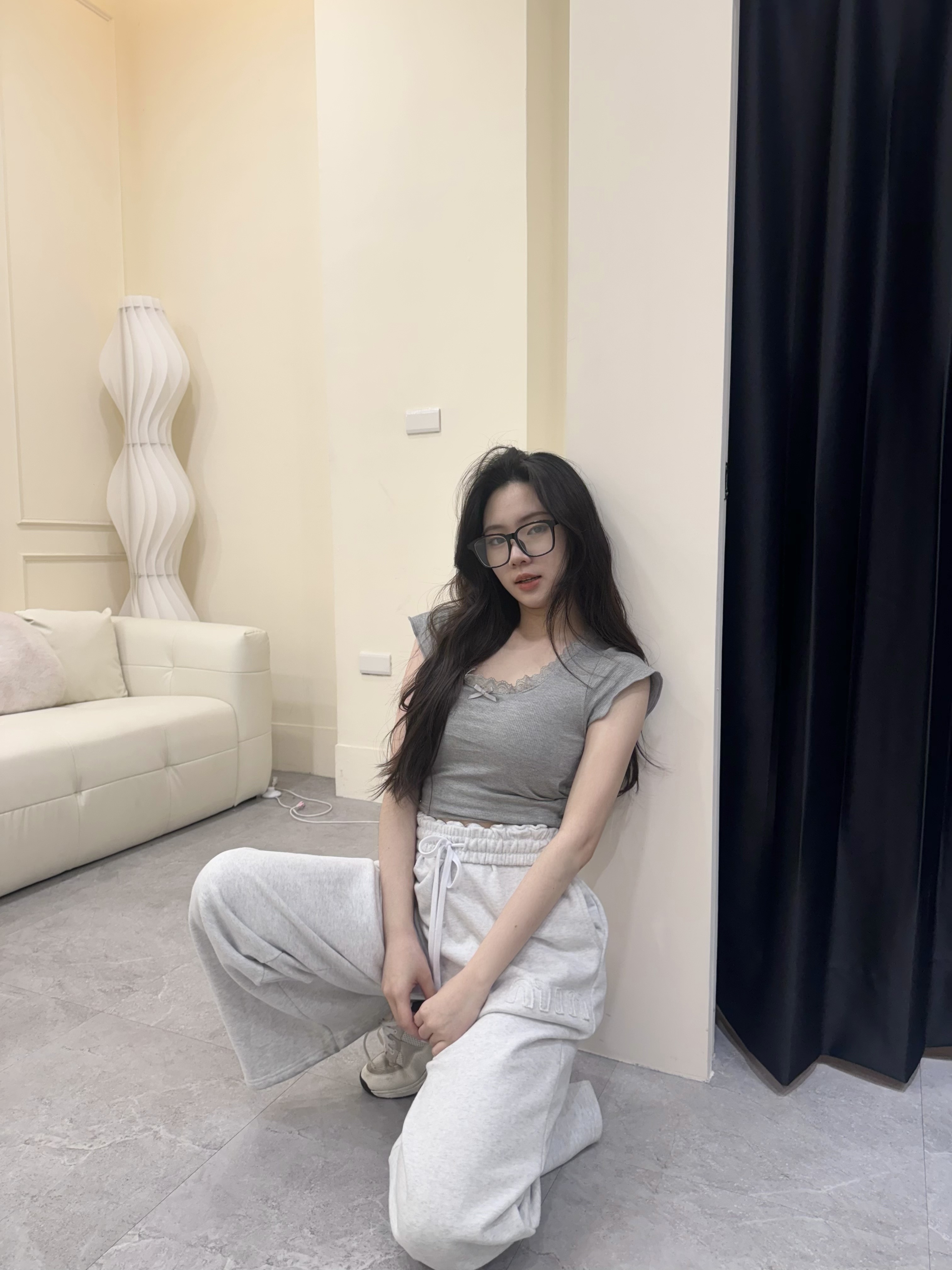 蕾絲U領減齡Top(自帶胸墊🔥）