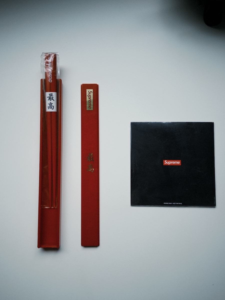 Supreme Chopsticks  Box Logo 精裝 中國風 筷子