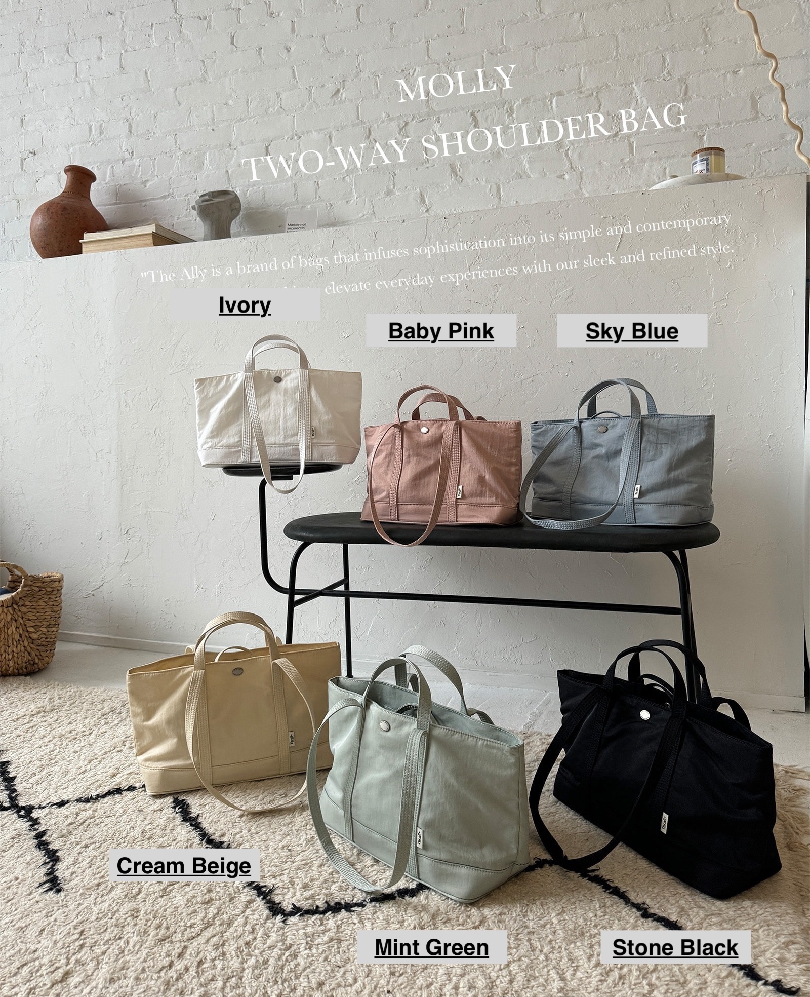 ★送料・関税込★THE ALLY★バッグ★MOLLY BAG★ The Ally Molly Bag