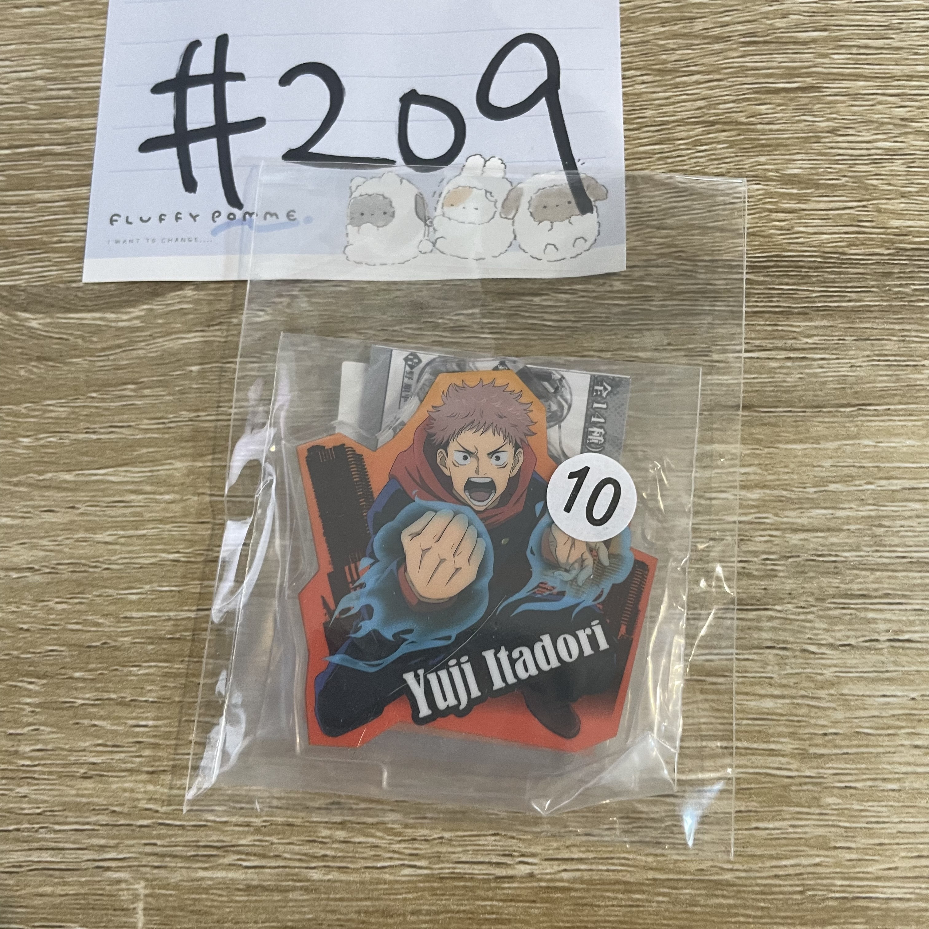 咒術迴戰 虎杖 立牌#209