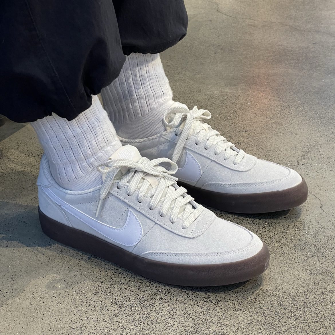 Nike Killshot 2 Pale Ivory Gum 米灰 灰白 麂皮 焦糖底 低筒休閒鞋 板鞋