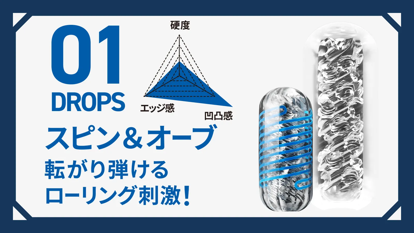 Tenga Spinner DX 01 Drops 飛機杯