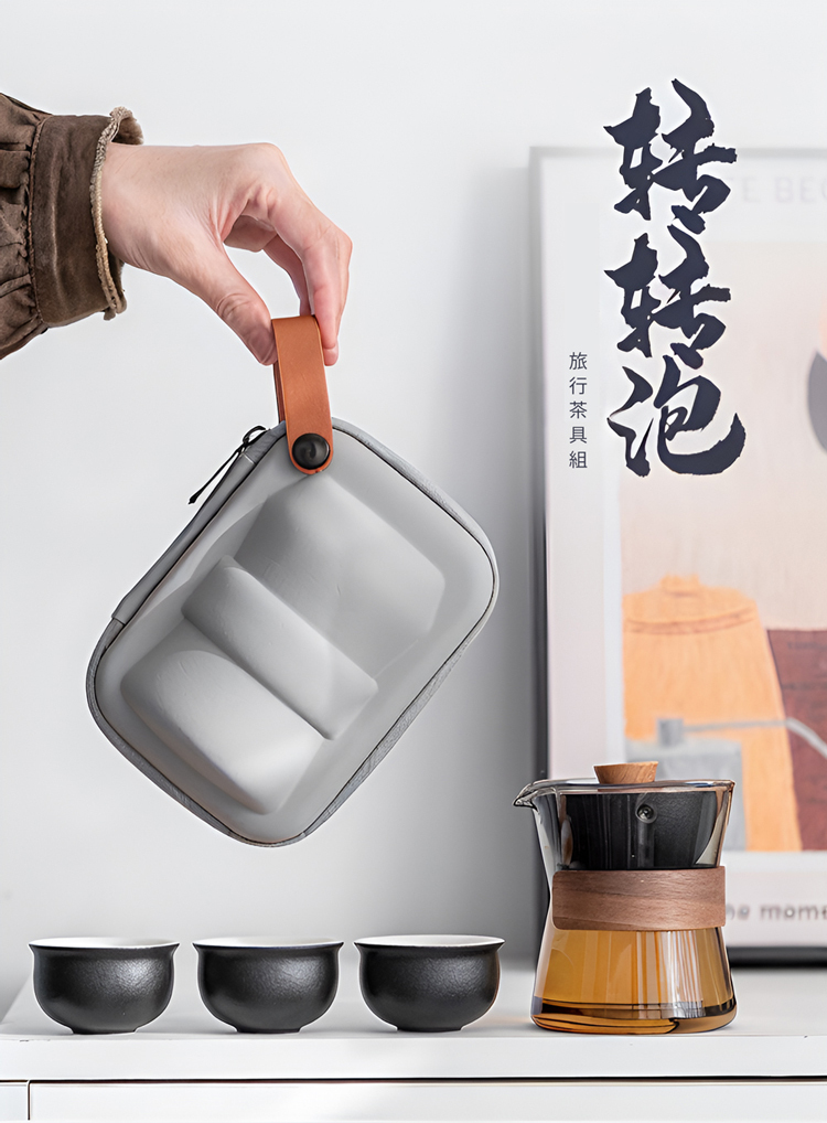 鹿港窯禮品館 │轉轉泡茶器｜旋轉自動出茶，輕鬆享受每一杯好茶｜三合一智能設計，現代茶道新體驗