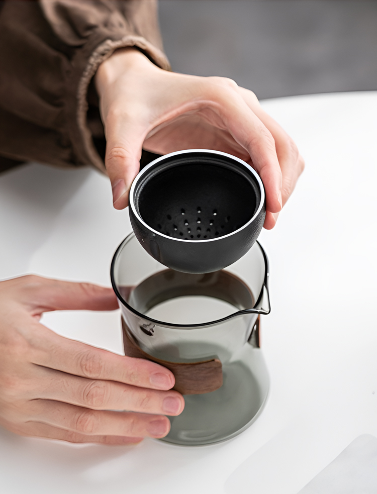 鹿港窯禮品館 │轉轉泡茶器｜旋轉自動出茶，輕鬆享受每一杯好茶｜三合一智能設計，現代茶道新體驗