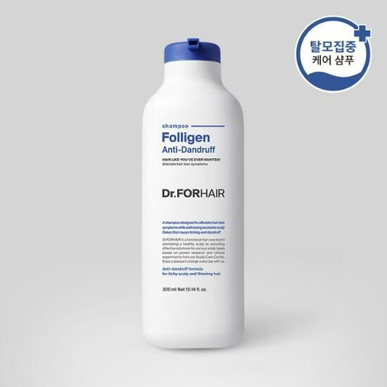 Dr.FORHAIR Folligen Anti-Dandruff Shampoo 300ml