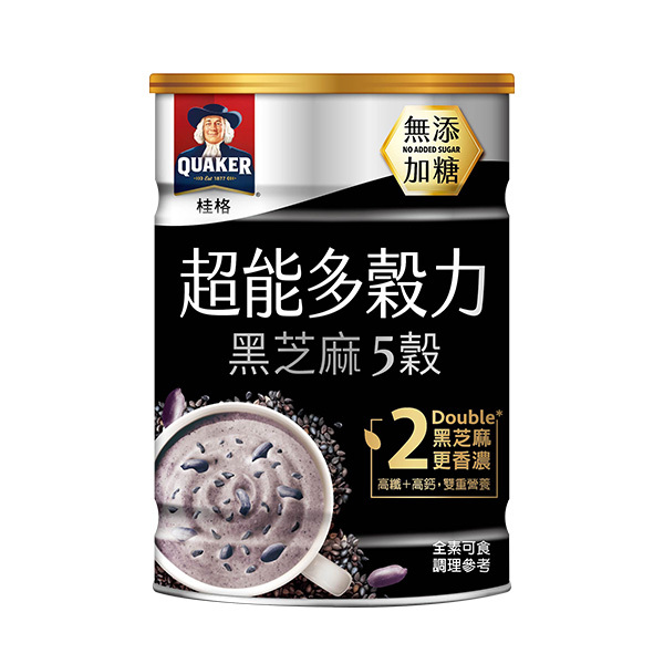 桂格 超能多穀力-黑芝麻5穀390g