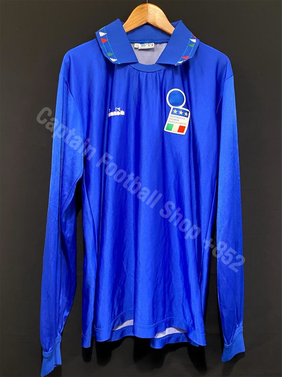Italy 1992-1993 Diadora L/S Home Shirt