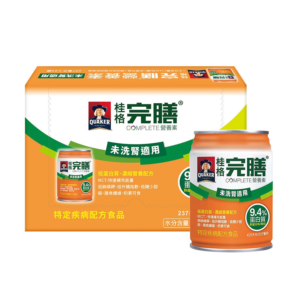 桂格完膳 未洗腎低蛋白配方237mlX24罐