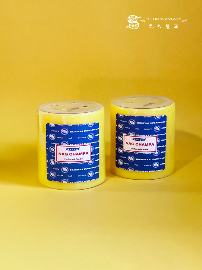 賽巴巴香氛蠟燭Satya Sai Baba candles 30小時   淨化 平靜 舒緩  閱讀冥想的首選 - 光之薩滿