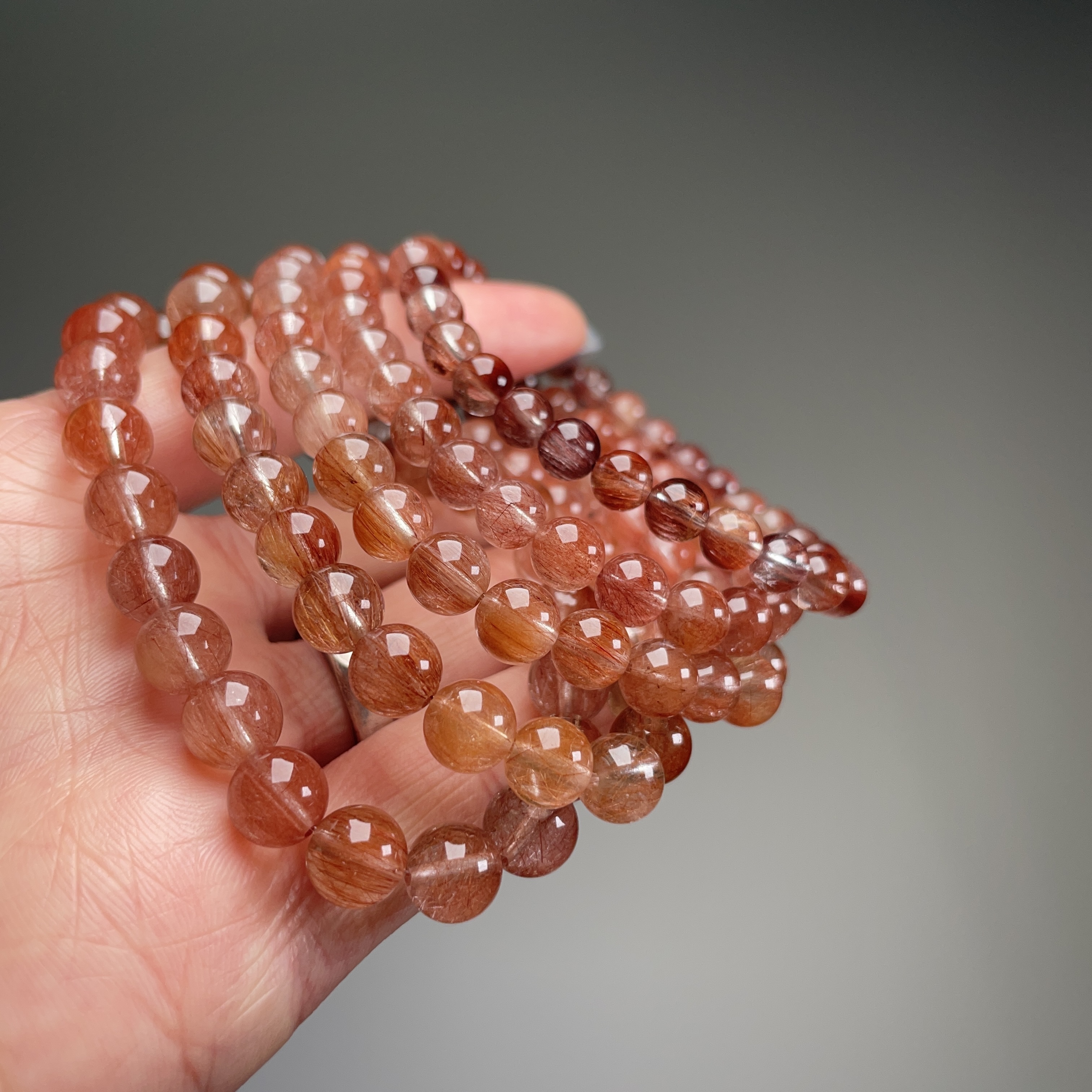 順絲飽滿紅兔毛