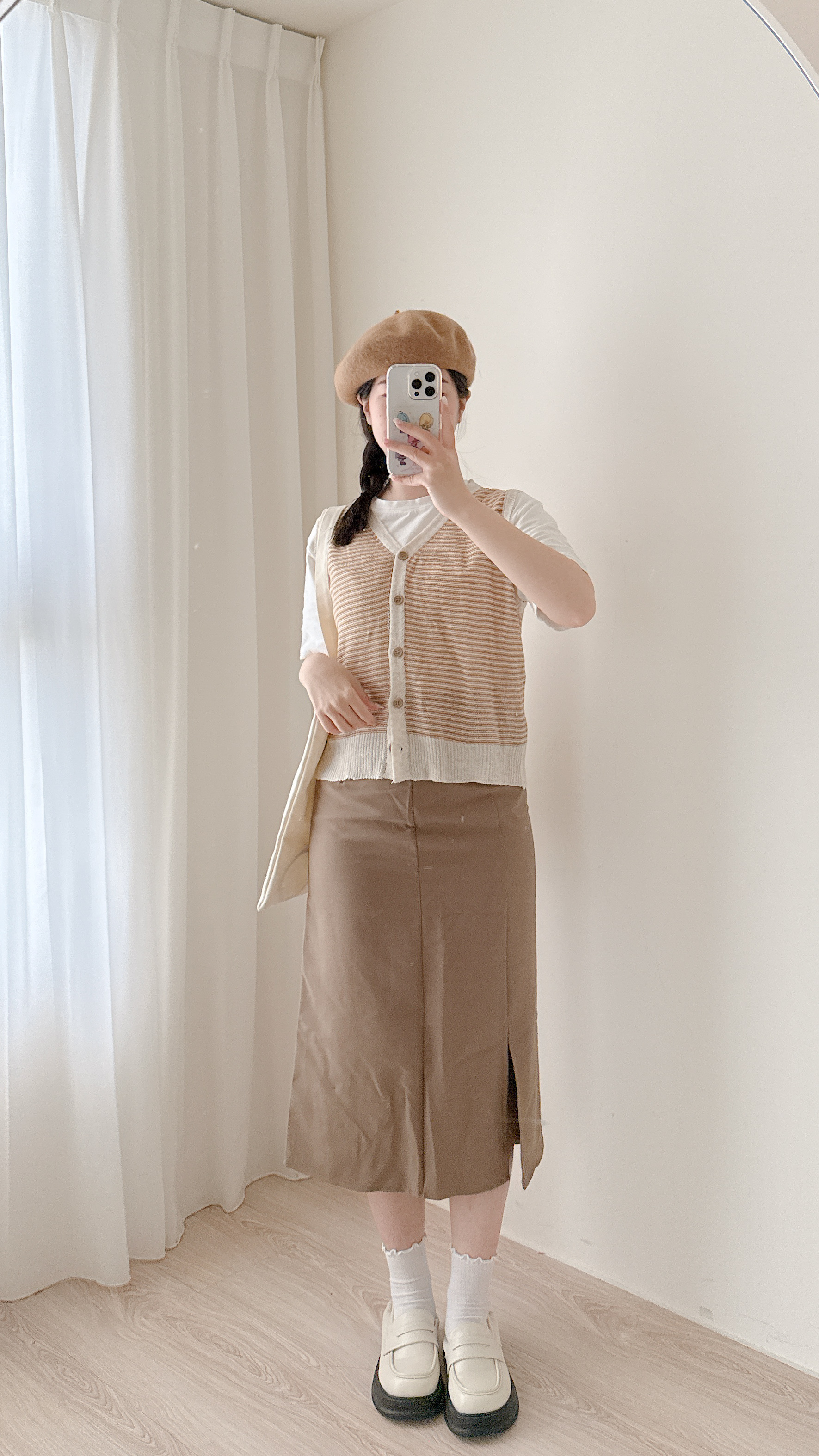 現貨🚚文藝感低飽和大地色針織背心💕共3色