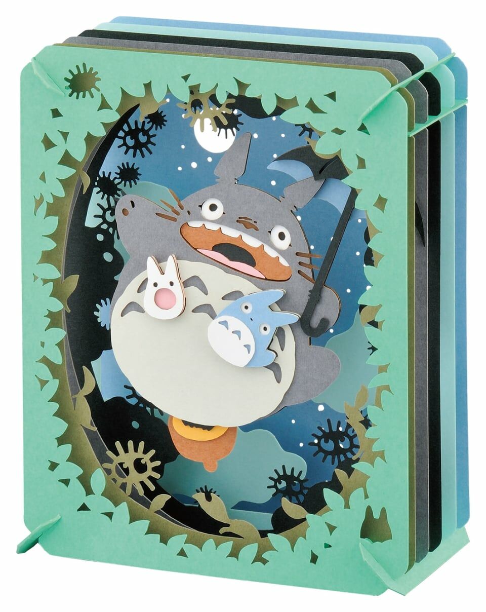 紙劇場 龍貓 月光照耀的天空