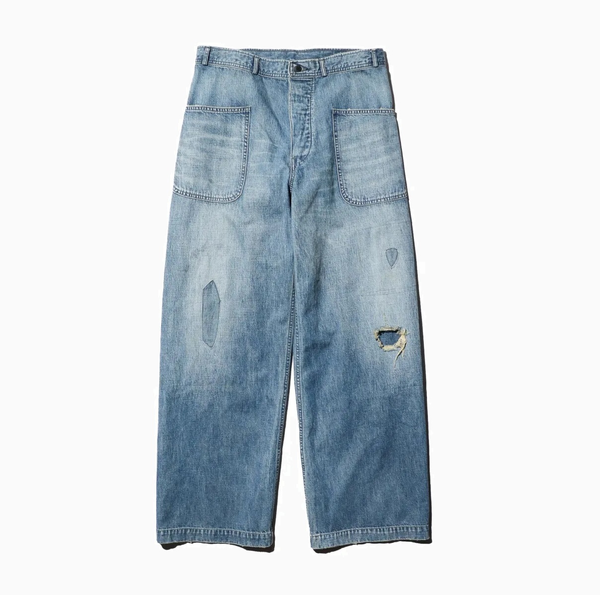 9/20 ON SALE: BOWWOW 2025 USN M44 DUNGAREE TROUSERS SIDE SEAMLESS - PRE ORDER ITEM (預訂中)