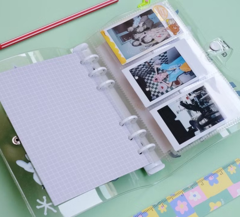 馬卡龍腳趾．拍立得專用 (10 入) 六孔活頁相片內袋