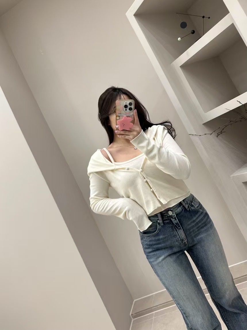 Spring休閒開衫背心