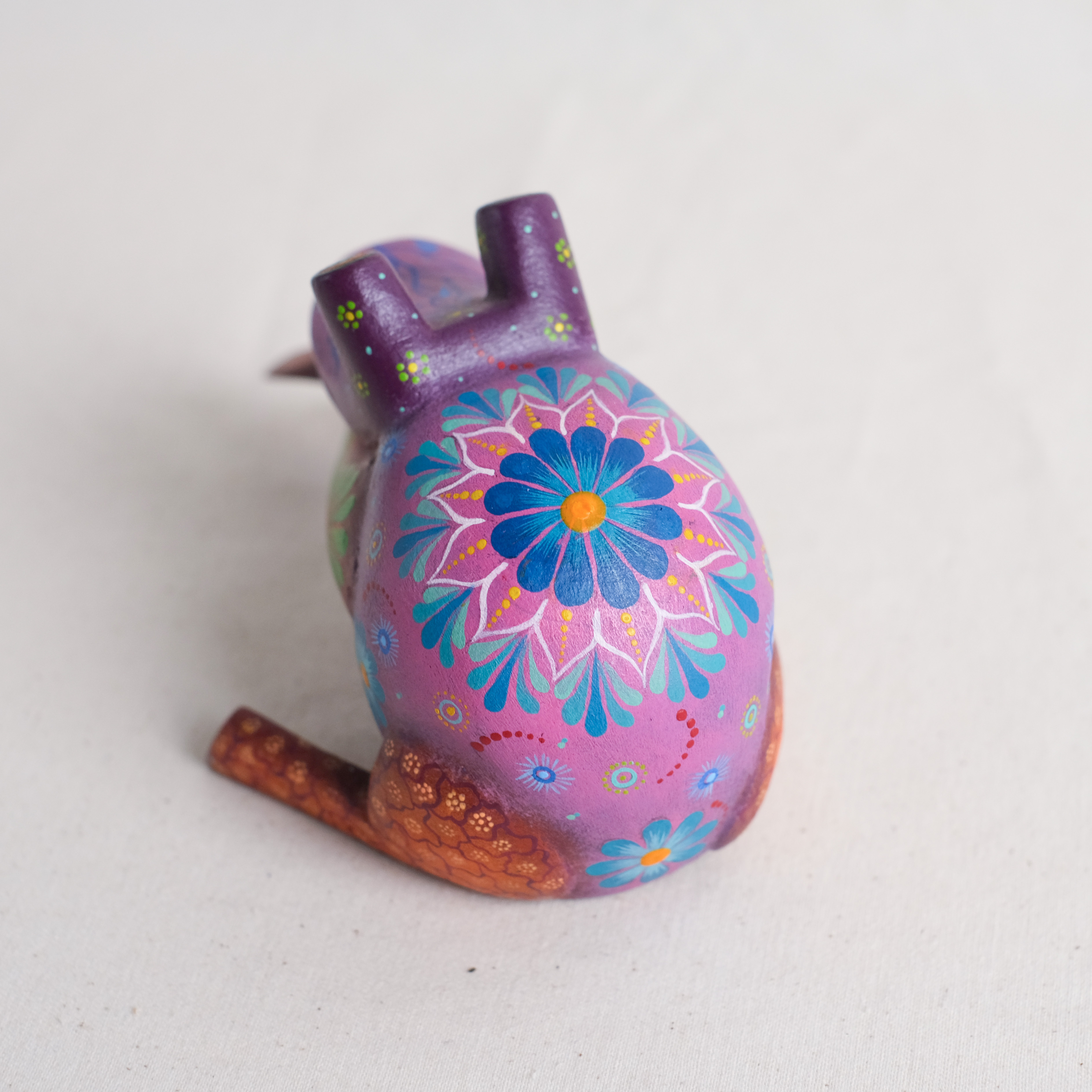 神獸手工木雕｜Rana Mano Crucada｜墨西哥