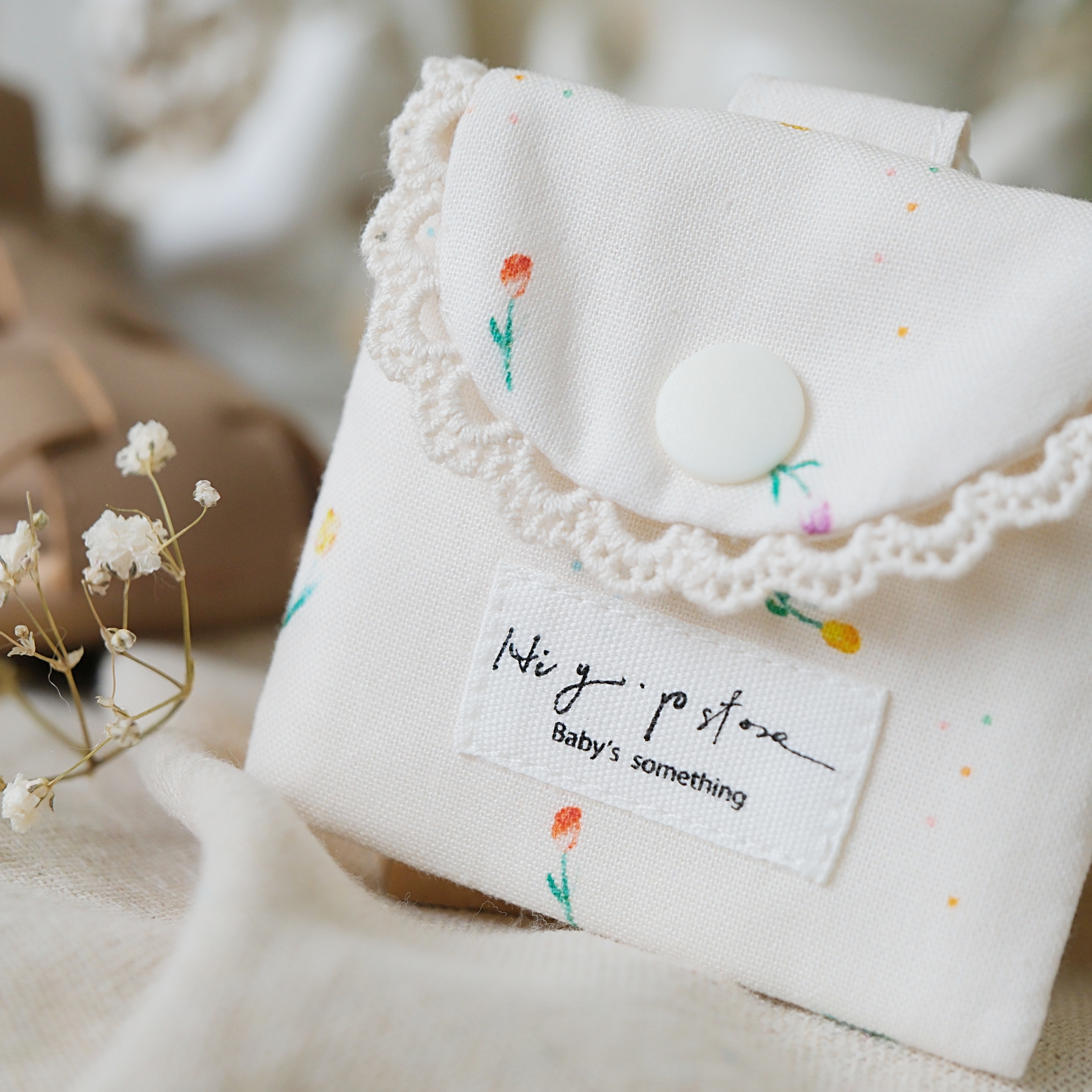 Hi Y.P store-平安符袋-獨家設計款-點點鬱金香