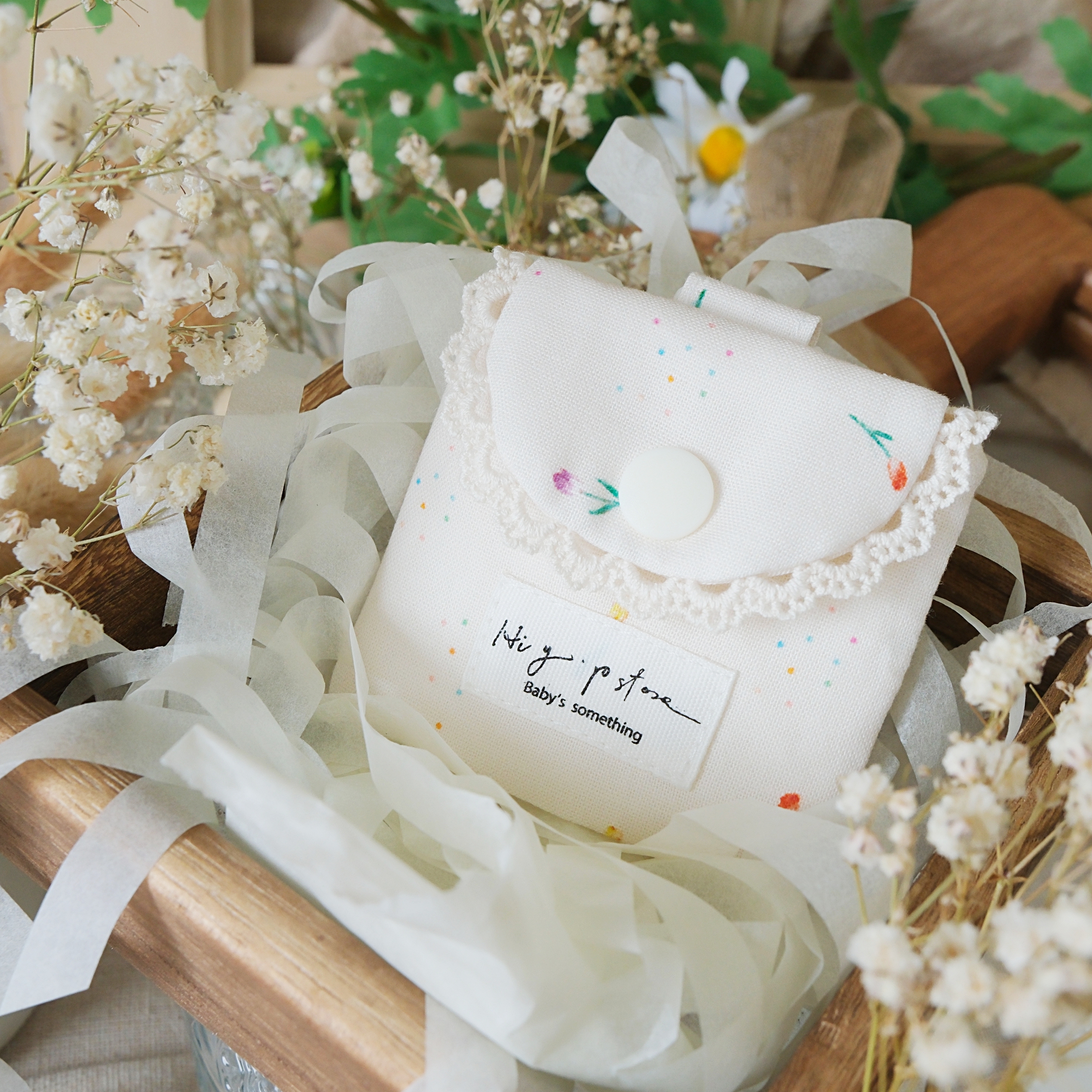 Hi Y.P store-平安符袋-獨家設計款-點點鬱金香