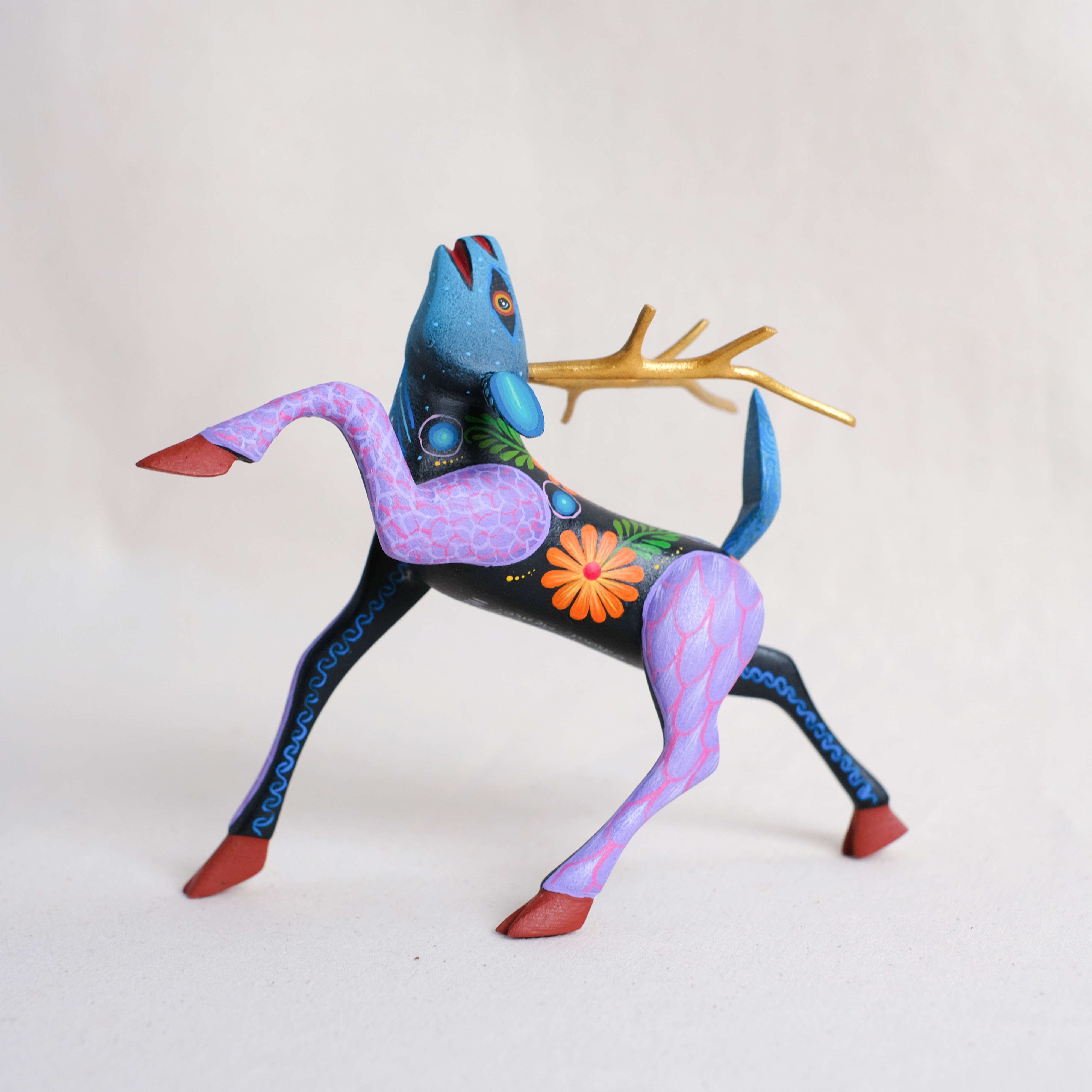 神獸手工木雕｜Venado｜墨西哥