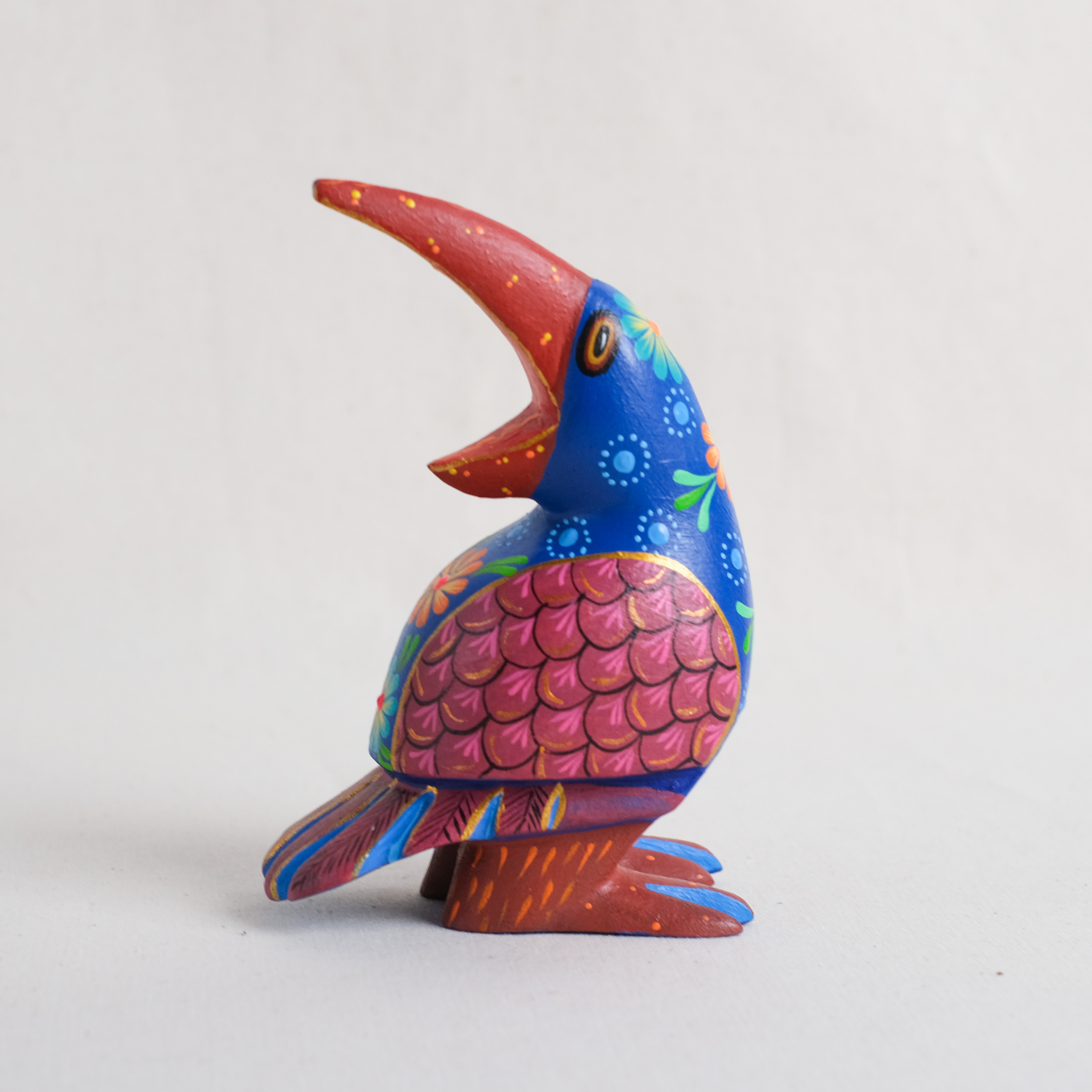 神獸手工木雕｜Tucane 02｜墨西哥